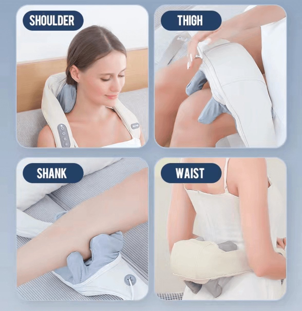Back Massager with Soothing Heat 